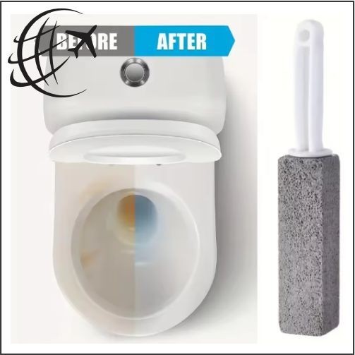 1-6 Pack Toilet Pumice Stone with Handle,Pumice Stone Toilet Bowl Cleaner….