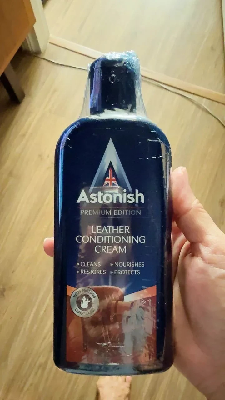1 x 230ml Astonish Leather Cleaner & Conditioner Leather Bag Sofa Car Seat Cream