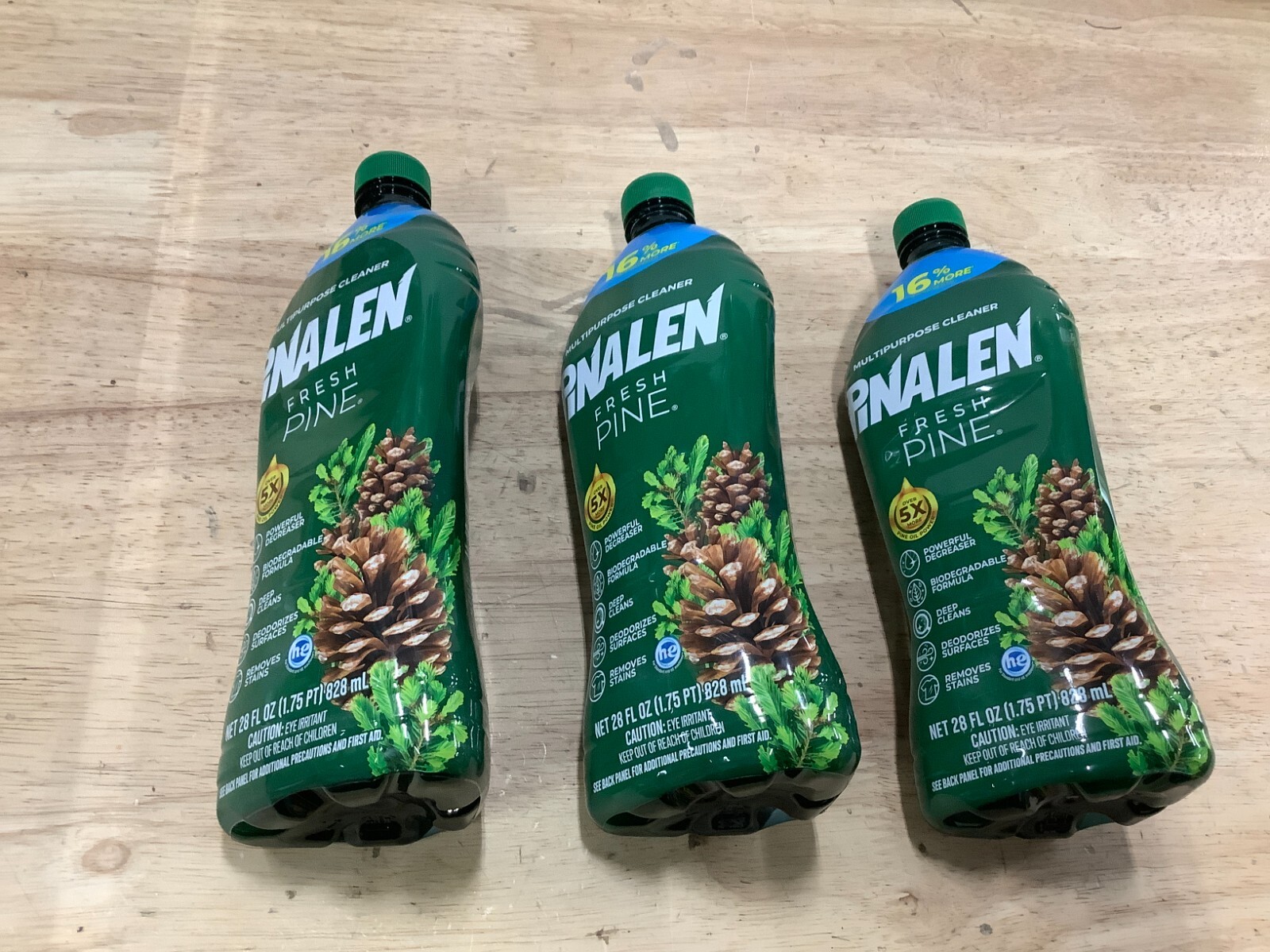 3 X Pinalen Original Fresh Pine Multi Purpose Cleaner – 28 fl oz
