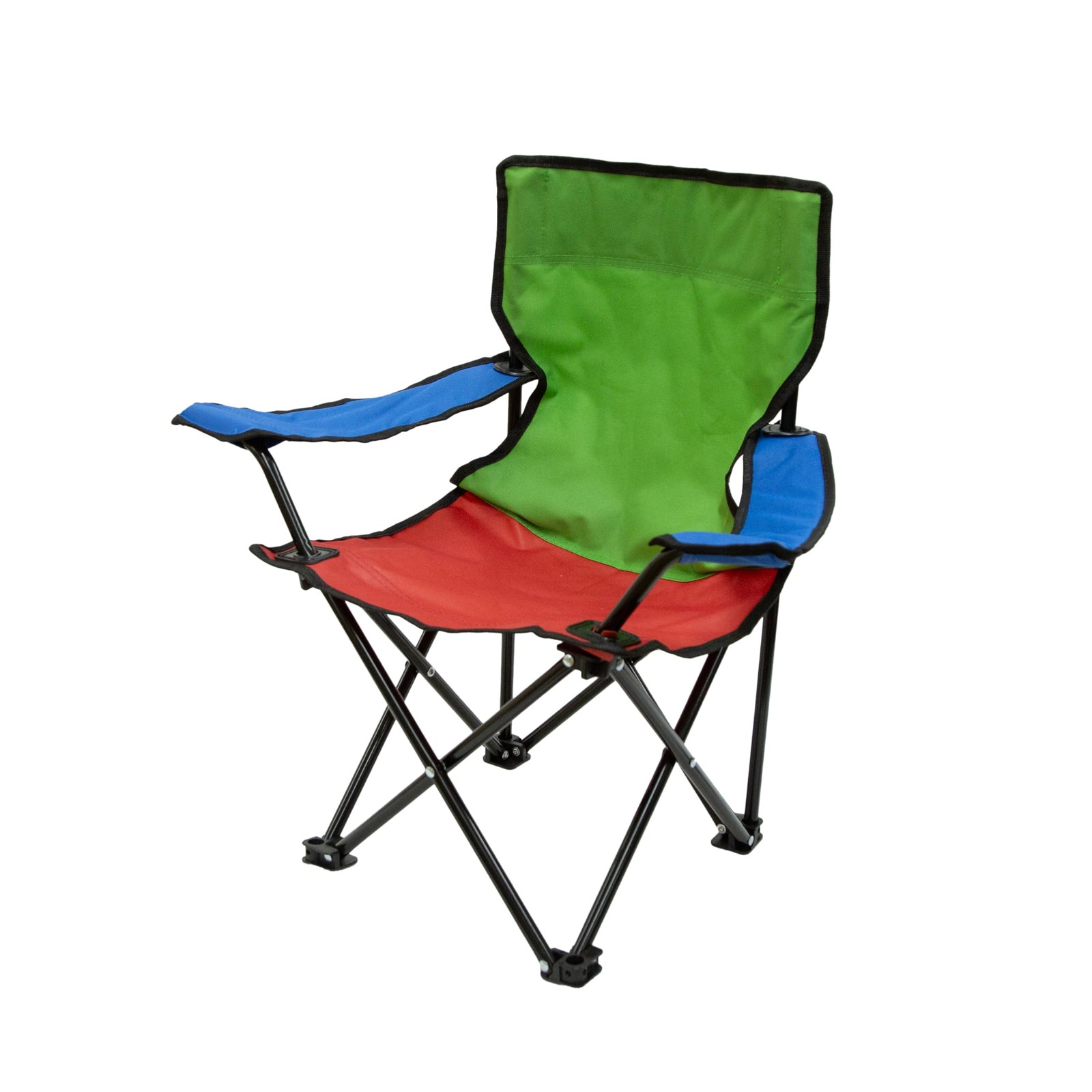 Pacific Play Tents – Kids Folding Chair, 100 lbs. Weight Capacity TriColor