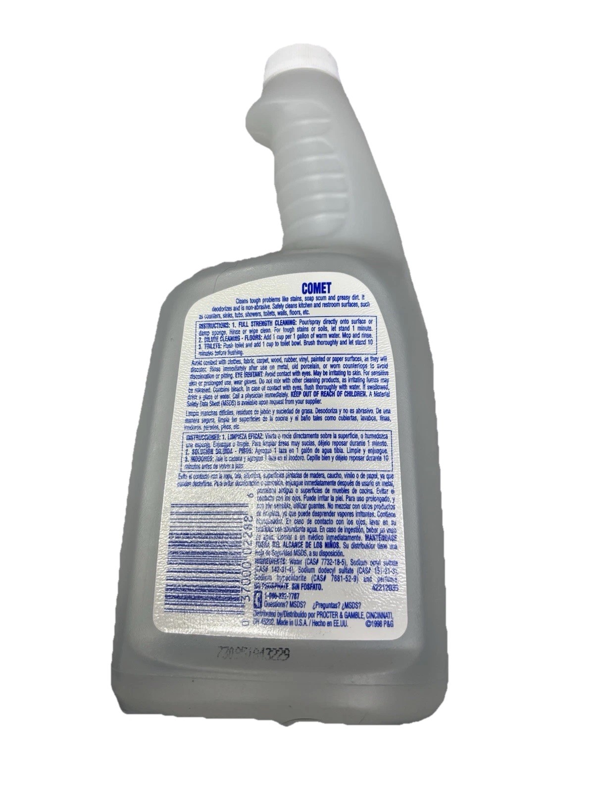 P& G Proffecional COMET CLEANER With Bleach 32 fl.oz each ; Ready To Use