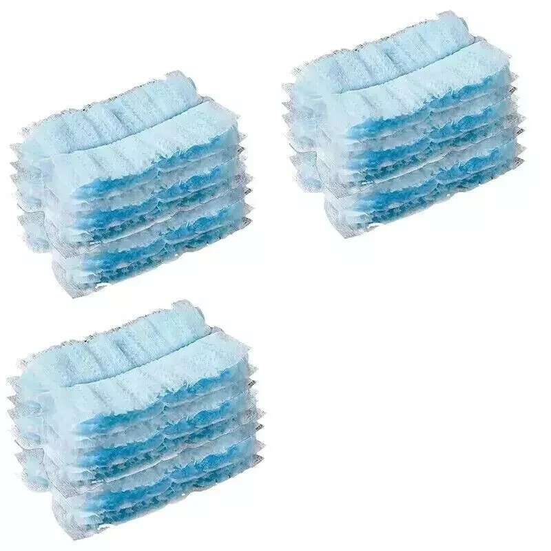 30 Pieces Duster Refills Disposable Duster Refills Compatible for Swiffer, Blue