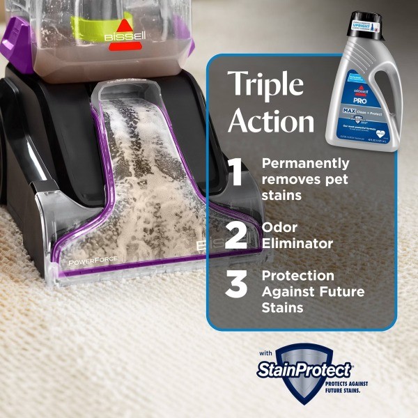 PRO 48 fl oz Max Clean + Protect Upright Carpet Cleaning Formula