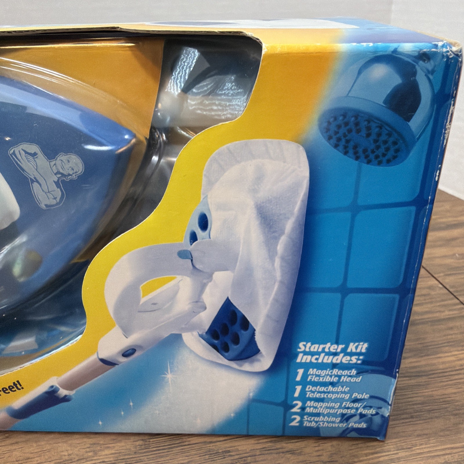 Mr Clean Magic Reach All In One Cleaning Starter Kit Detachable Pole DISCONTINUE