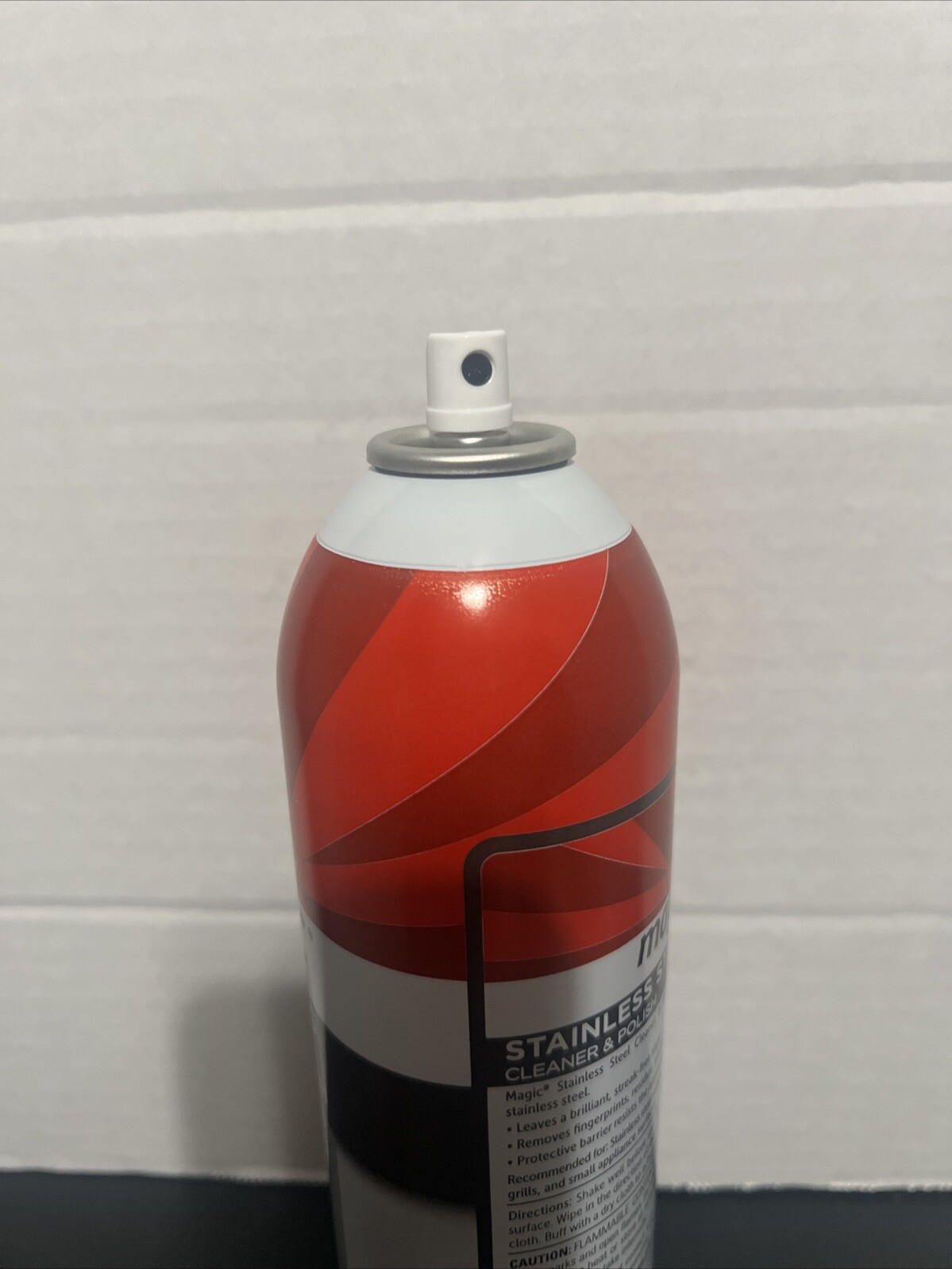 Magic Stainless Steel Cleaner Polish 17 Oz Aerosol Streak Free Refrigerator Sink