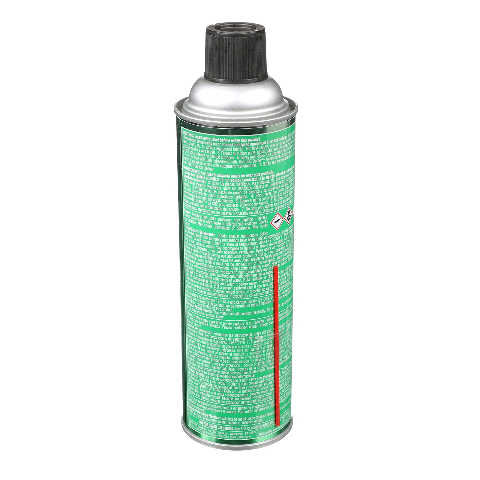 CRC Quick Clean Safety Solvent 19oz Heavy Duty Degreaser for Equipment