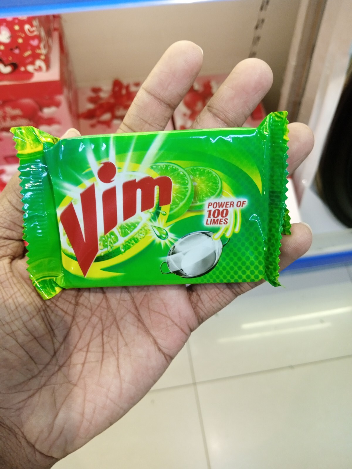 Vim dish-wash bar has the power of 100 limes Soap – Dish Washing Bar Soap 100g