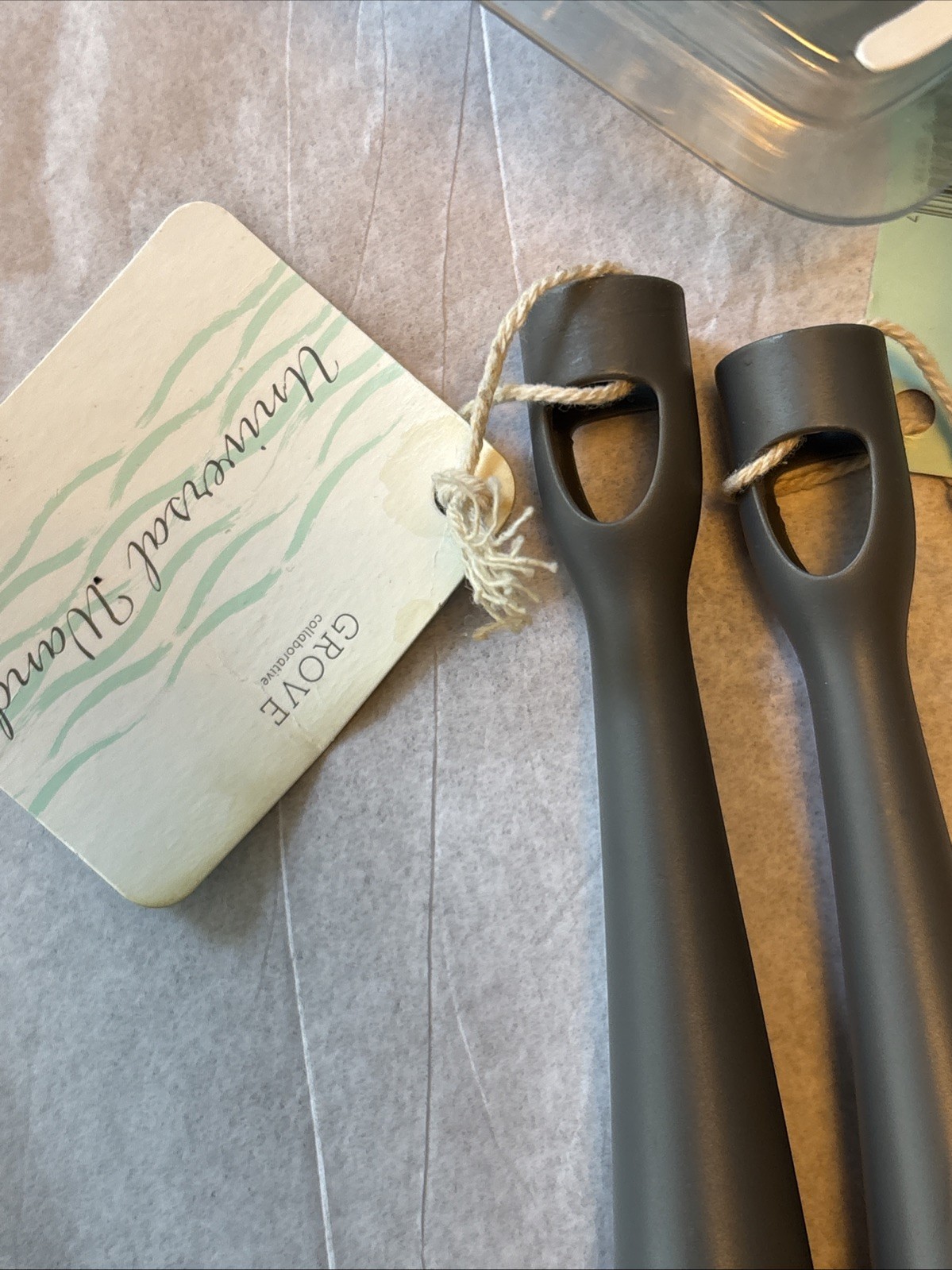 Grove Collaborative 2 X GLASS REPLACEMENT HEADS AND 2 X WANDS –