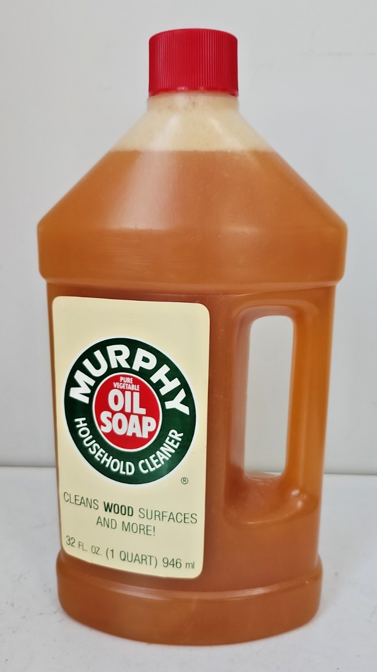 Rare Vintage Murphy Oil Soap Household Cleaner 32oz Prop Wood Floor Polish 1990