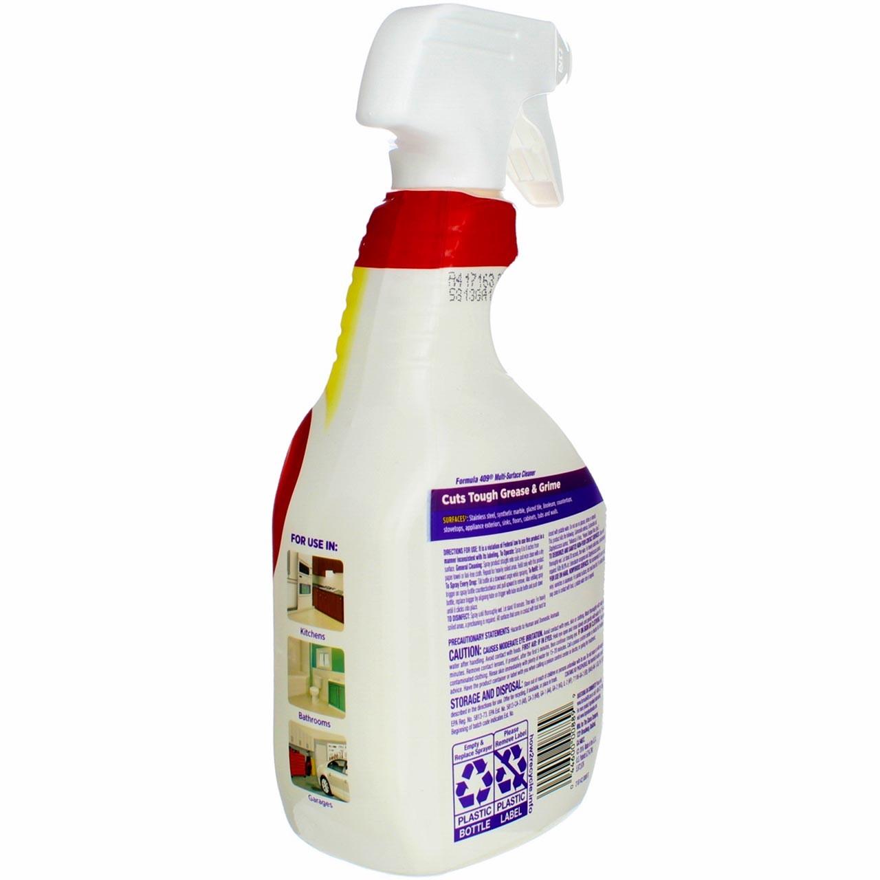 4 Pack Formula 409 Multi-Surface Cleaner Spray, Original, 32 fl oz