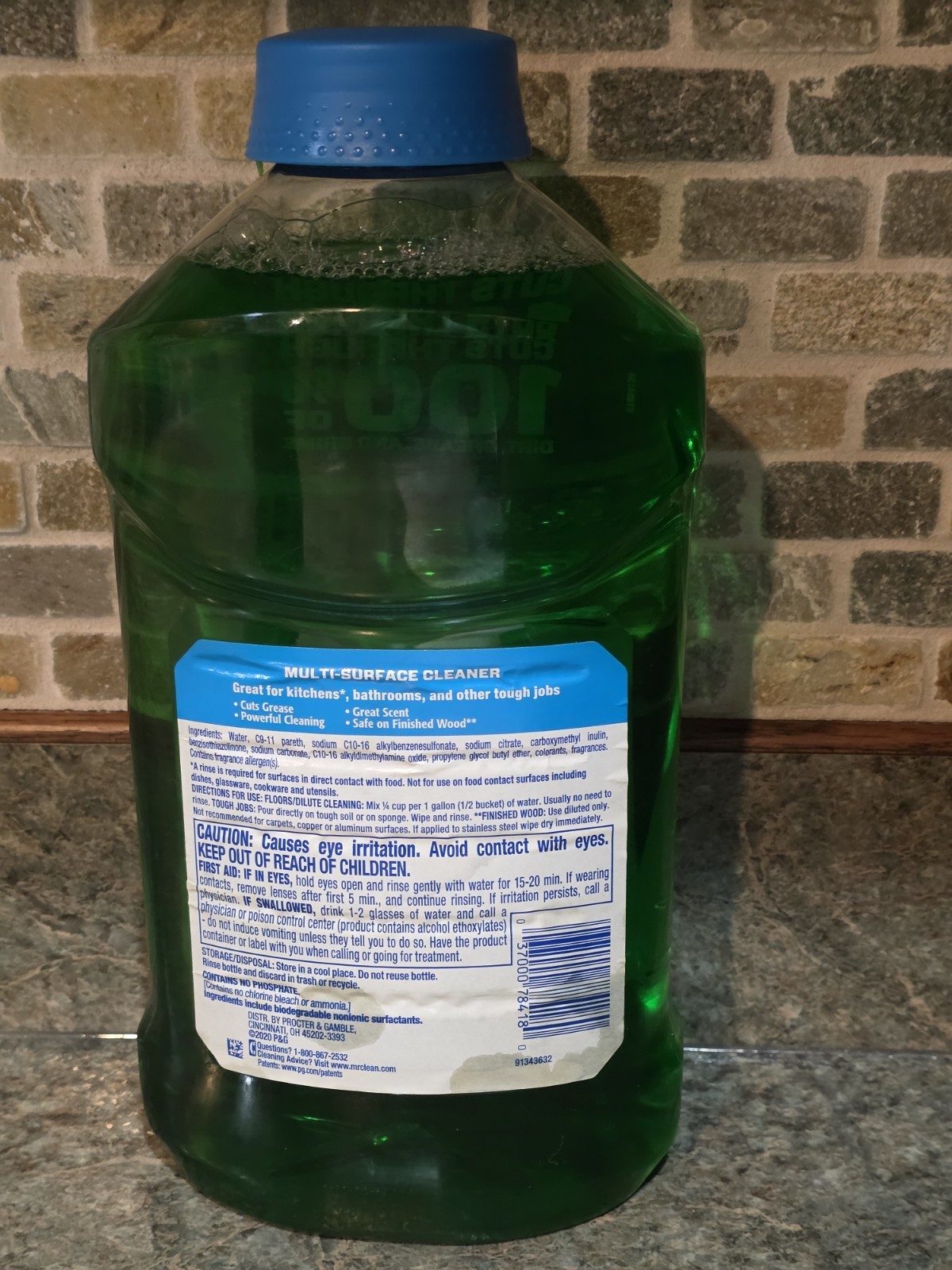 Mr Clean With Gain Original Scent Multi Surface Cleaner 45 Fl Oz