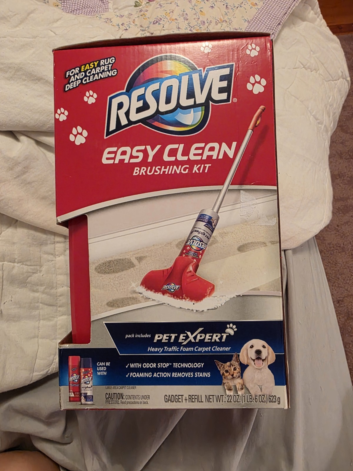 NEW Resolve Easy Clean Pet Expert Brushing Kit Heavy Traffic Carpet Cleaning