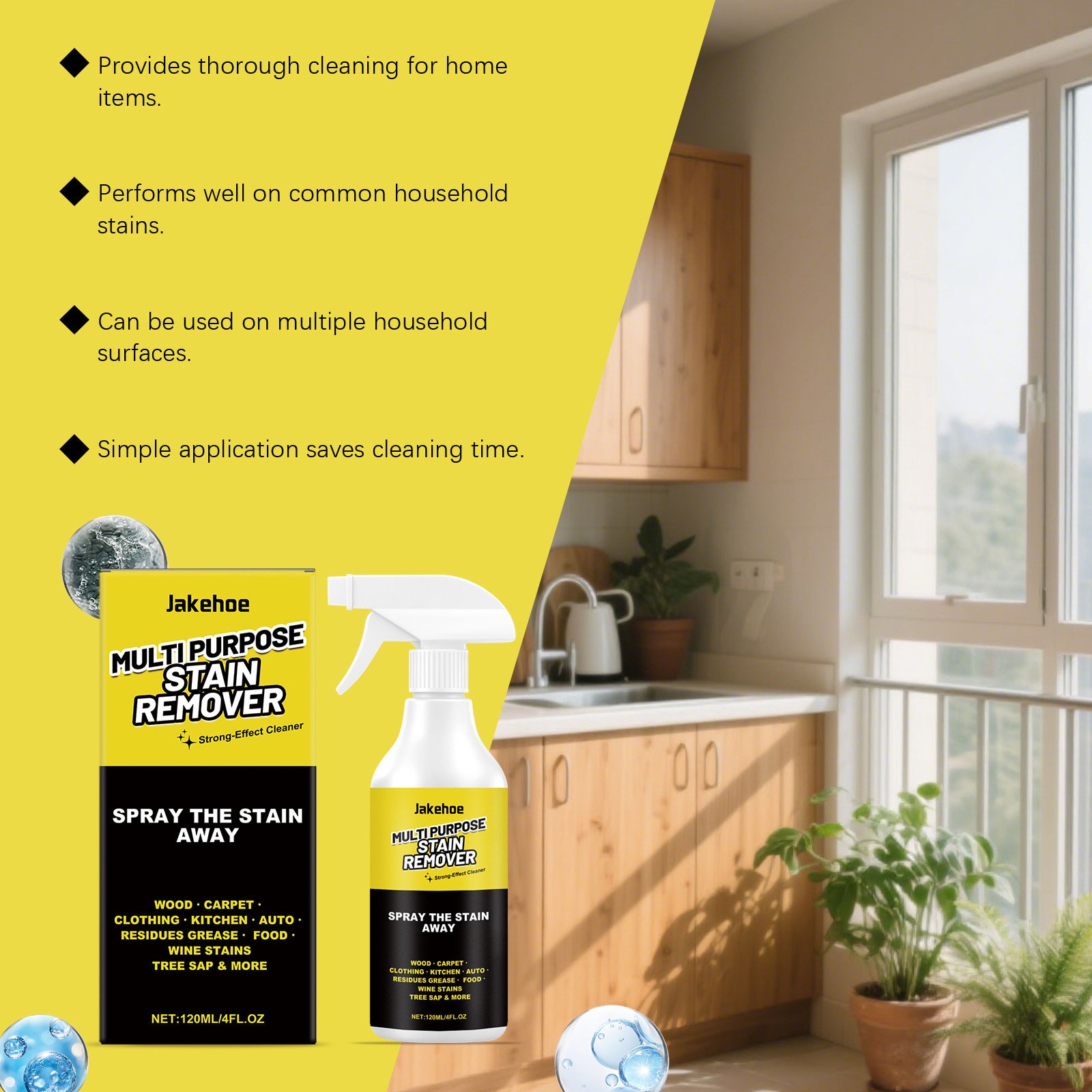 All Purpose Cleaner Spray for Alien Multi-Purpose Stain Remover Powerful Cleane1