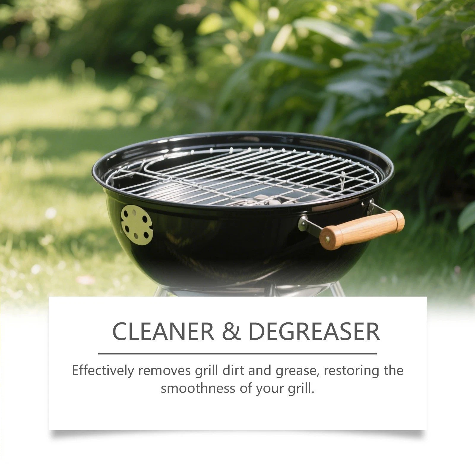 Heavy Duty Grill Degreaser Spray, Fast-Acting BBQ Cleaner for Outdoor GrillsView