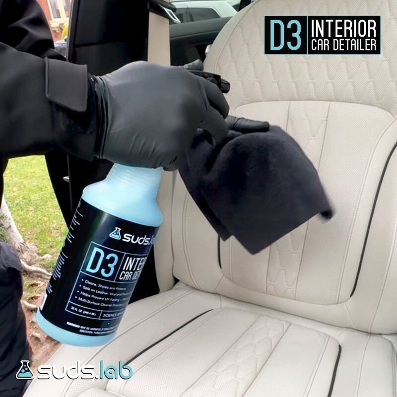 Interior Detailing Spray UV Protection Multi-Surface Cleaner Non-Greasy Shine US