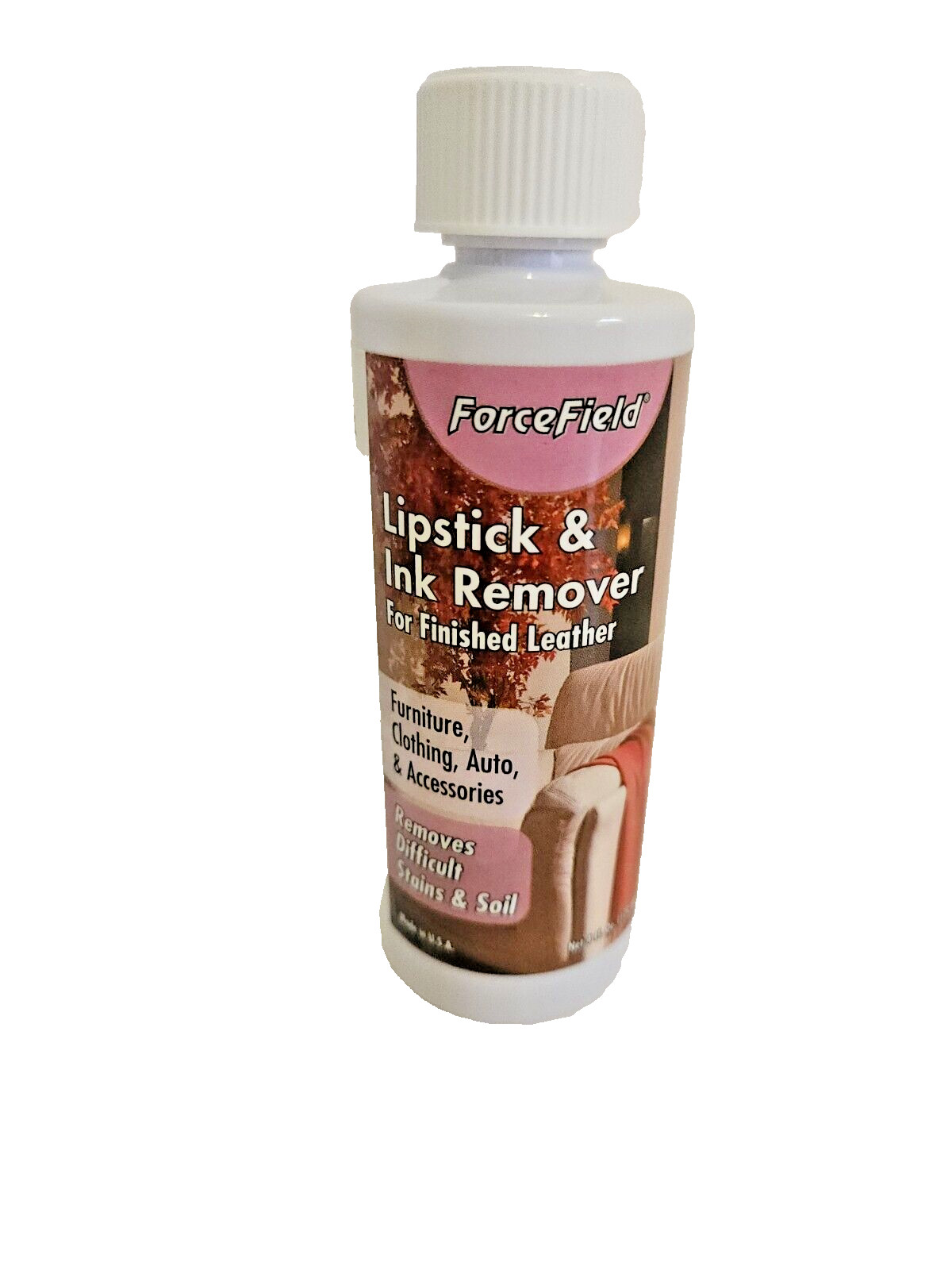 FORCEFIELD Lipstick & Ink REMOVER for Finished Leather Furniture Clothing