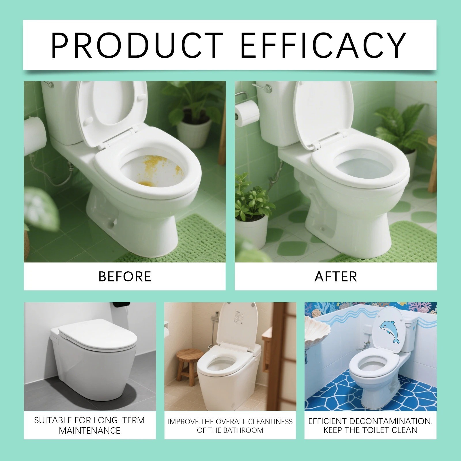 Krazy Klean Pro Toilet Bowl Cleaner, Crazy Klean Toilet Cleaner, Automatic Re