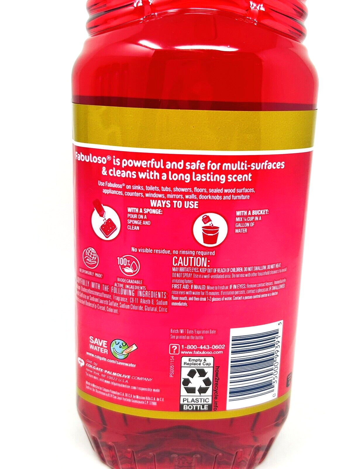 Fabuloso Christmas Limited Edition Multi-Purpose Cleaner New