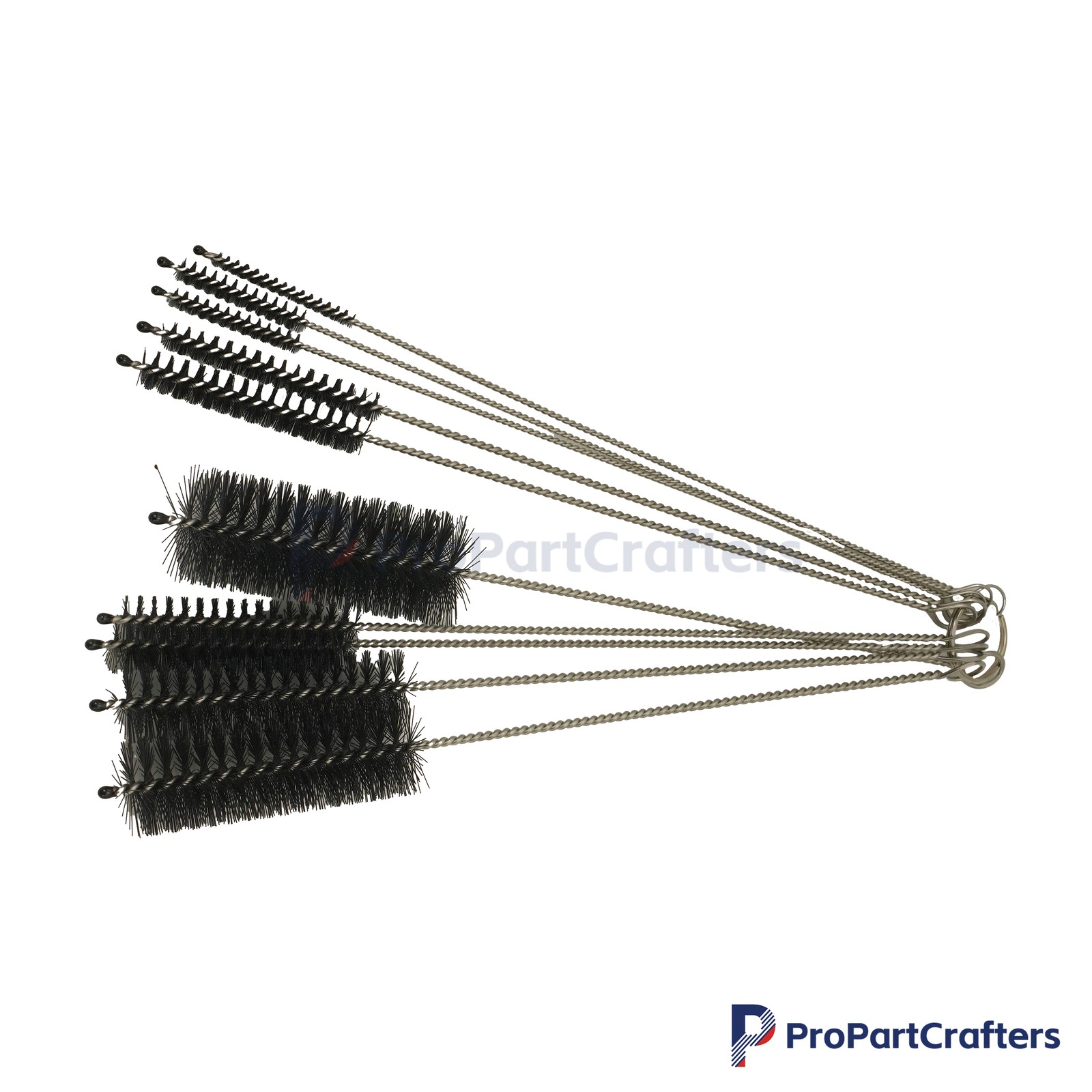 NEW 10PCS Set Nylon Small Long Cleaning Straw Brush Cleaner Bottle Tube Pipe