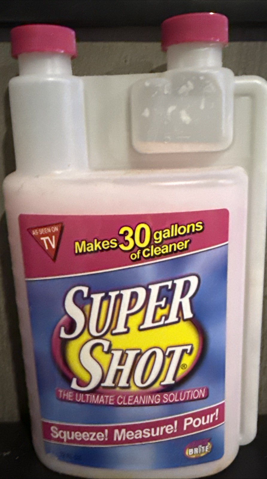 Brite Super Shot 32 Ounce Ultra Concentrated All Purpose Cleaner Great for Kitch