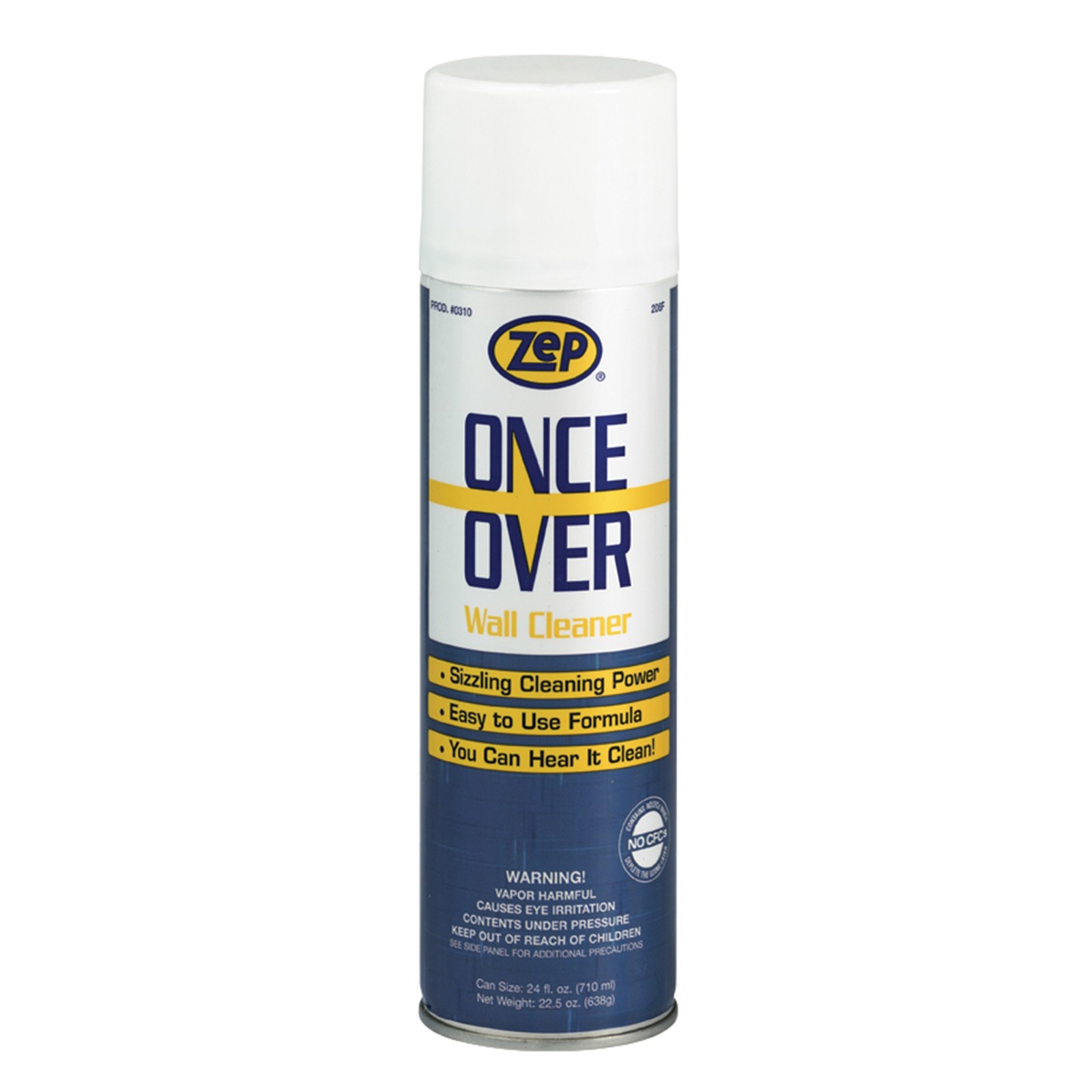 Zep Once Over Wall Cleaner – 18 oz (Case of 12) – 31001 – Sizzling Foaming