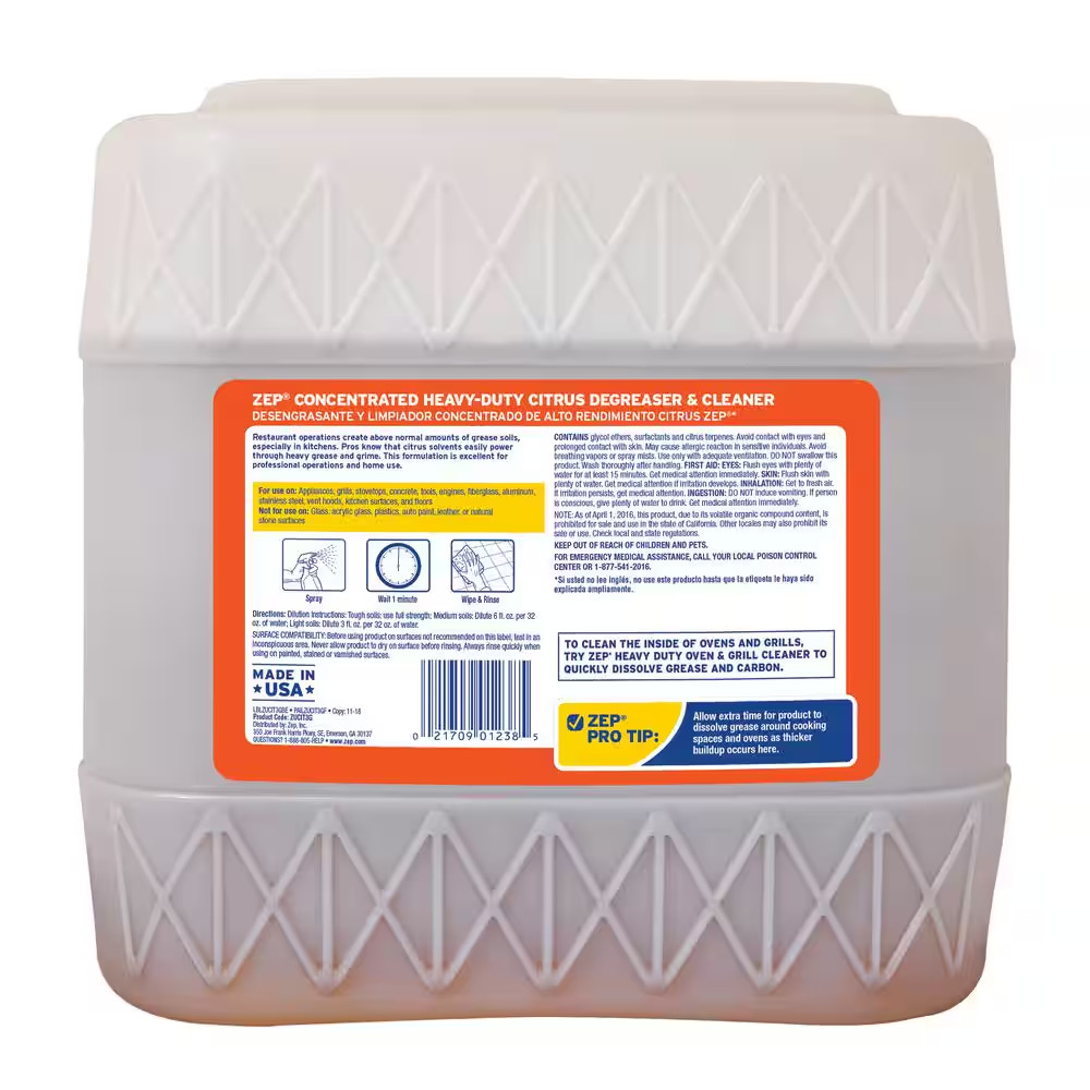 3.5 Gal. Heavy-Duty Citrus Degreaser