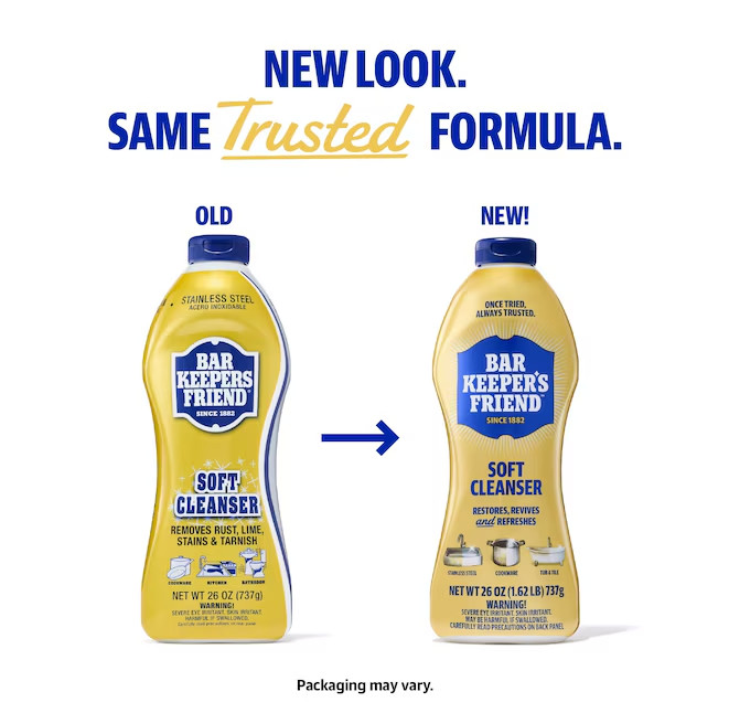 BAR KEEPERS FRIEND Liquid Cleanser All-Purpose Cleaner – 26 oz