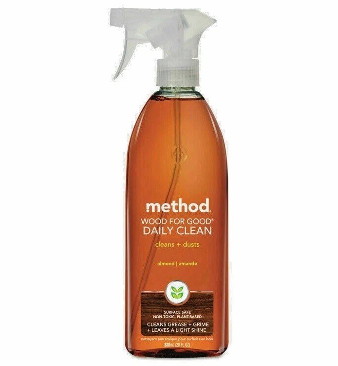 New Method Wood for Good Daily Wood Clean 28oz Spray Bottle Plant Based cleaner