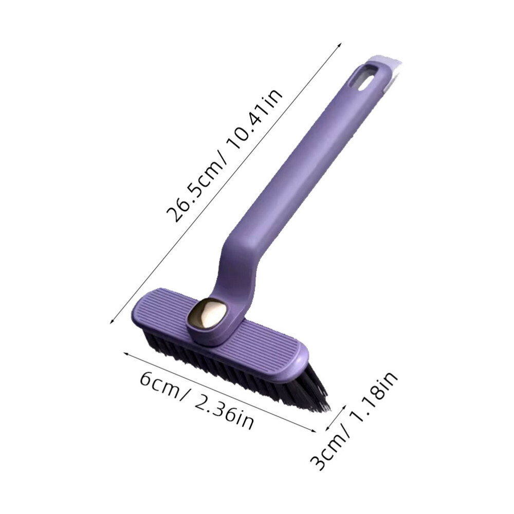 3PCS Practical Brush Rotating Crevice Cleaning Brush Hand-held Rotating Brush