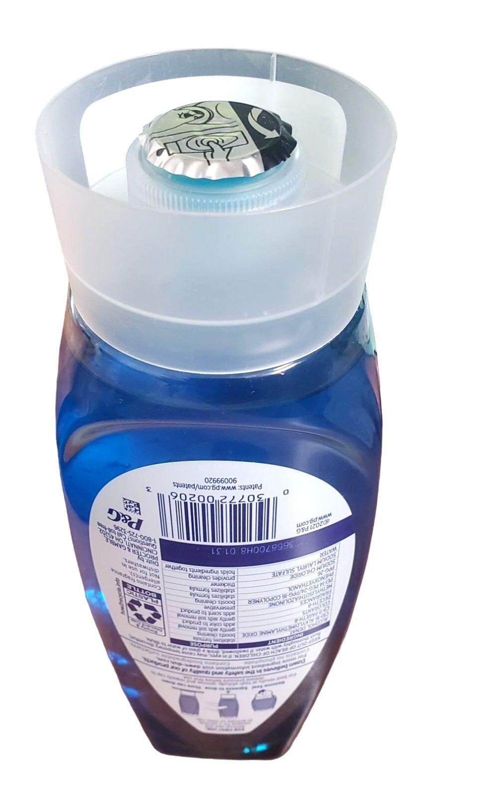 Dawn EZ-Squeeze Ultra Dishwashing Liquid Dish Soap, Original Scent, 14.7 fl oz
