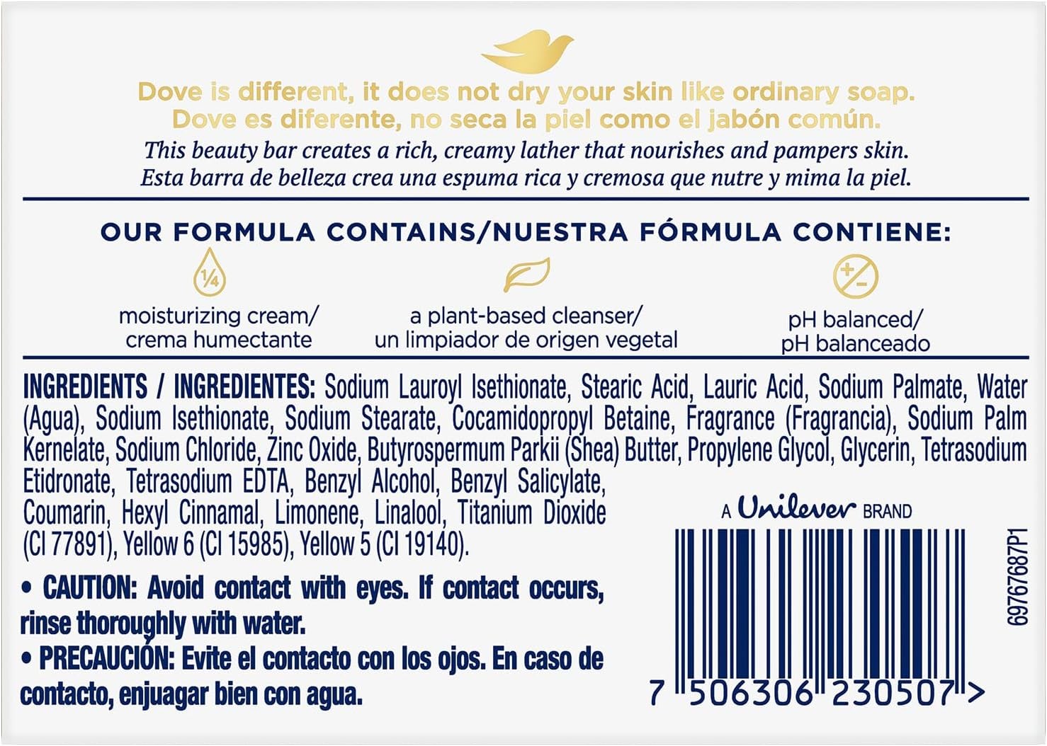 Dove Soap, Shea Butter & Vanilla, 2-Pa – Ppering Beauty Bar, 3-in-1