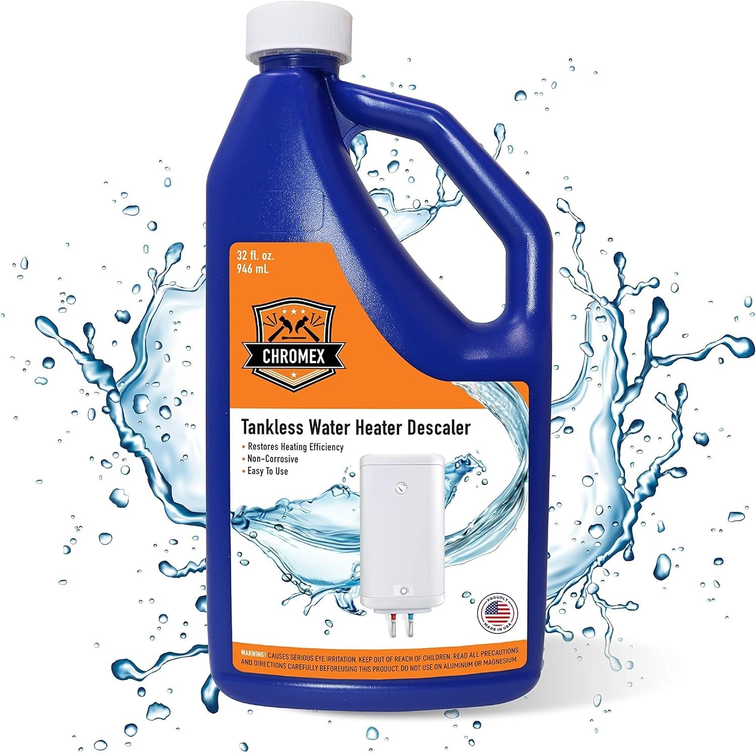 Tankless Water Heater Descaling Solution | Highly Effective Descaler – 6 Quart