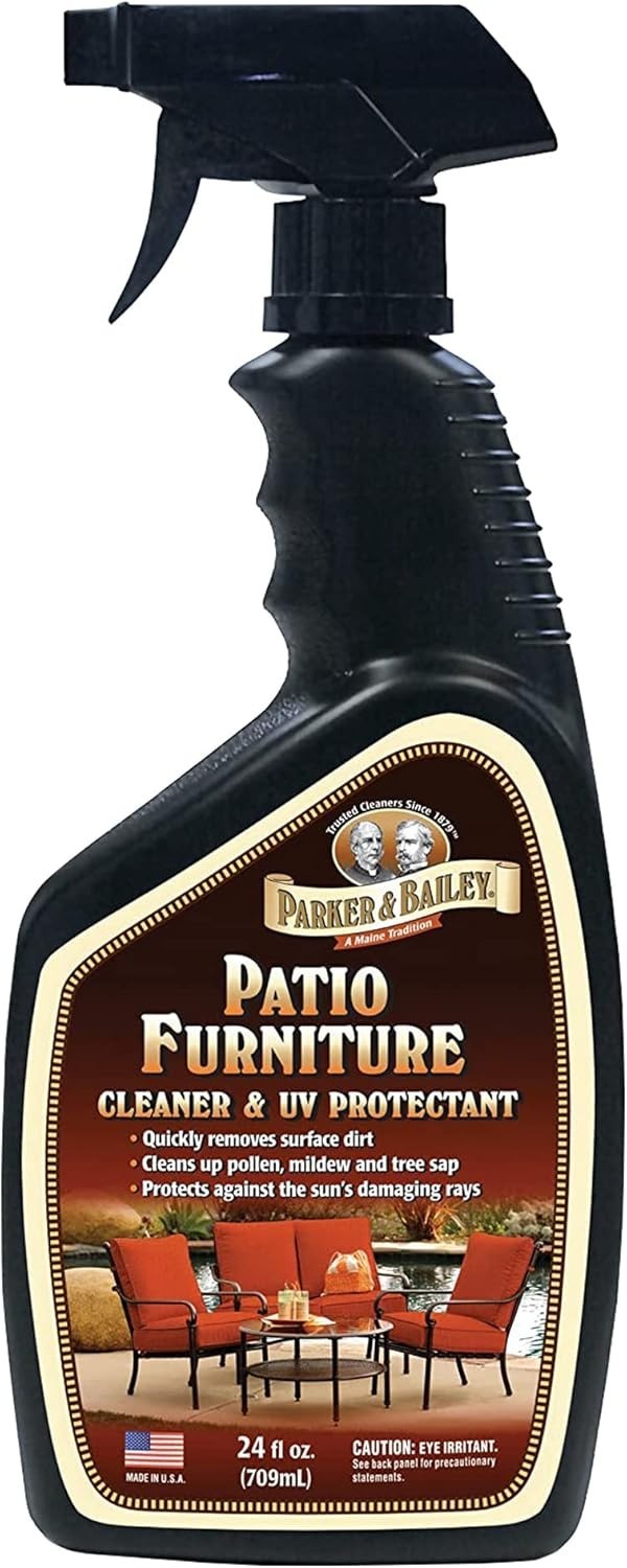 Patio Furniture Cleaner Spray – Outdoor Furniture & Cushion Cleaner with UV P…