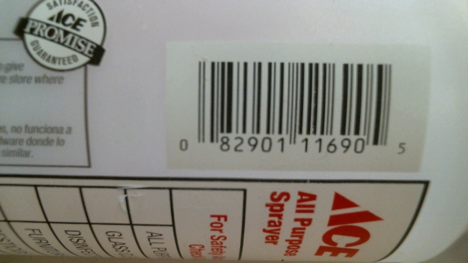 Ace 11690, All Purpose Spray Bottles, 32 oz., Lot of 2, FREE SHIPPING