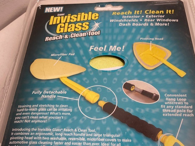 Stoner Invisible Glass Reach & Clean Windshield Glass Cleaner Tool Kit w/ Handle