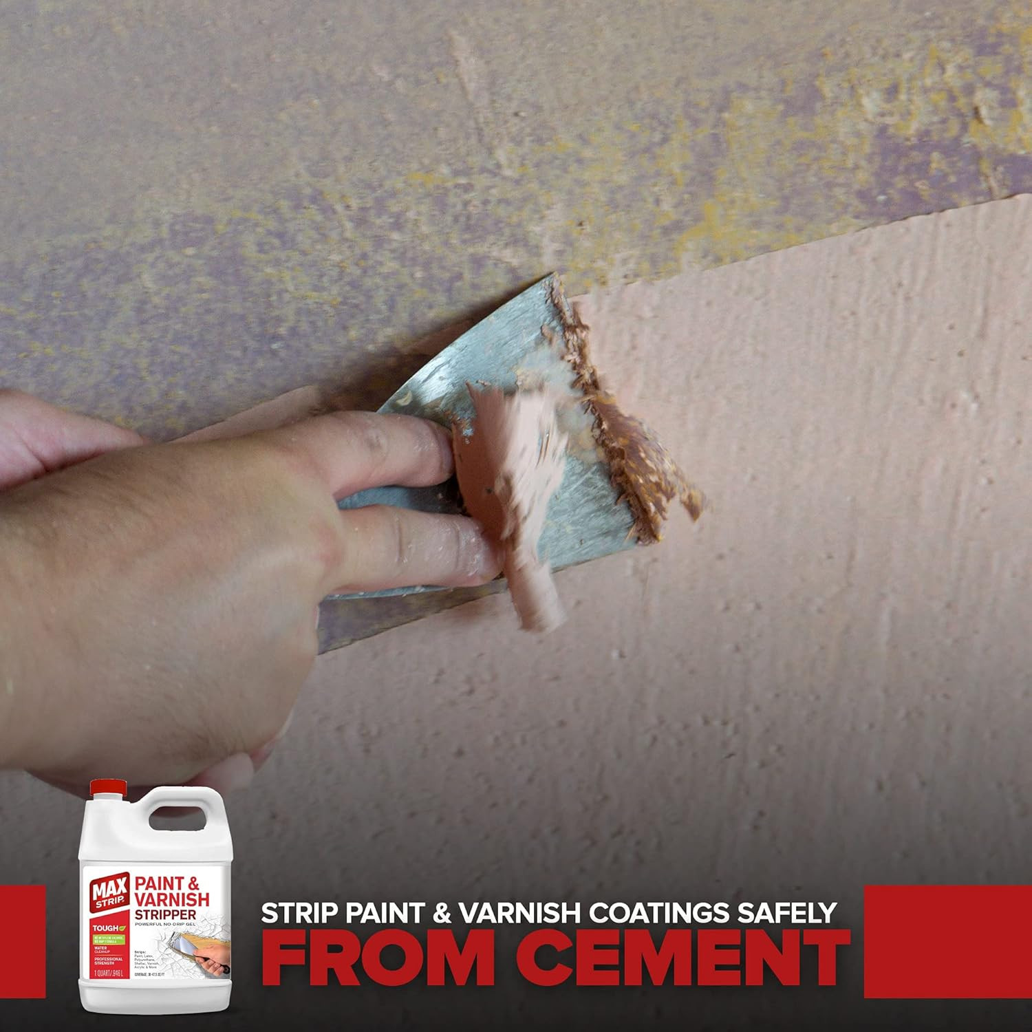 Professional Strength Paint and Varnish Stripper – 1 Gallon – Strips Paint, Late