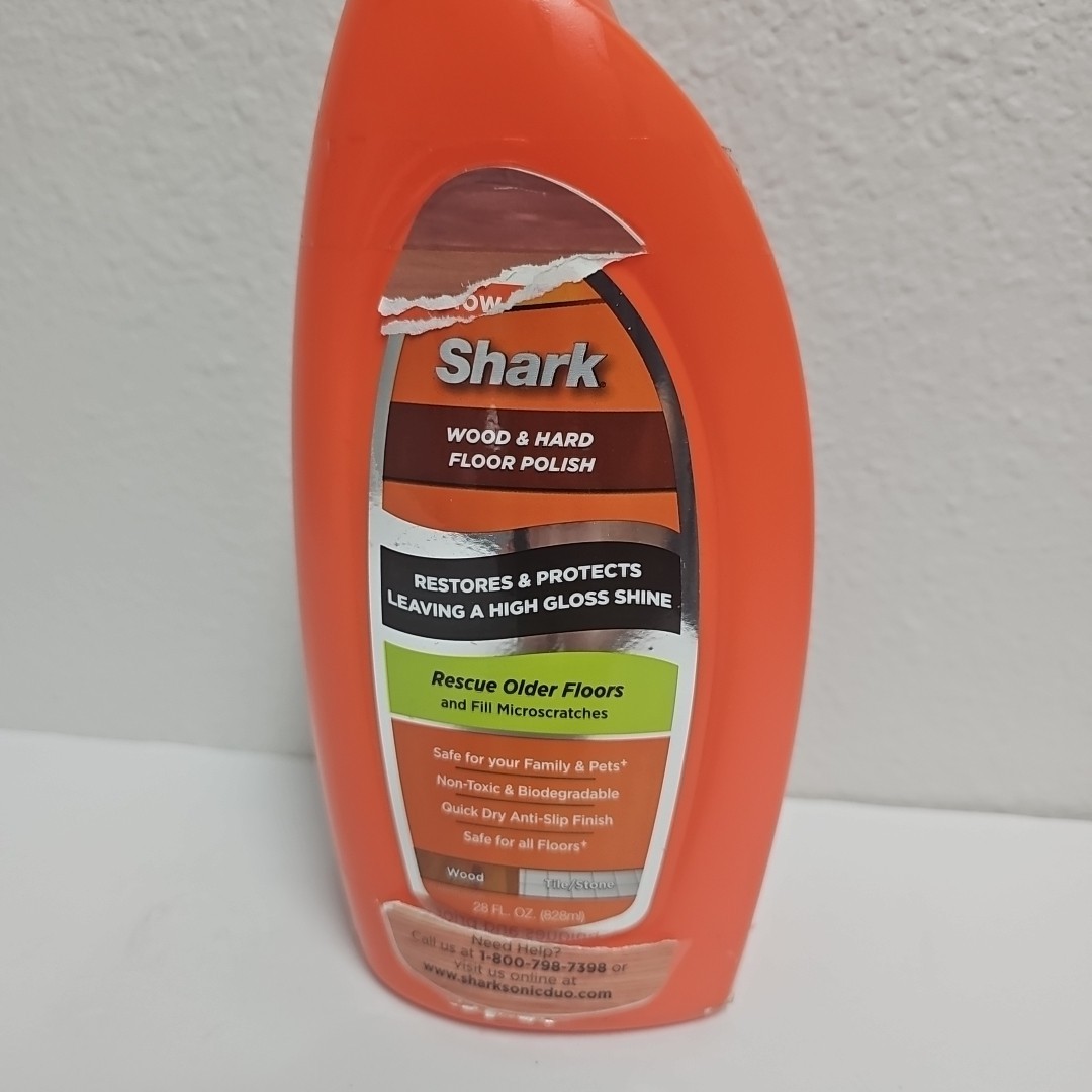 SHARK Wood Hard Floor Polish 24.9 oz. High Gloss Tile Stone Discontinued PARTIAL