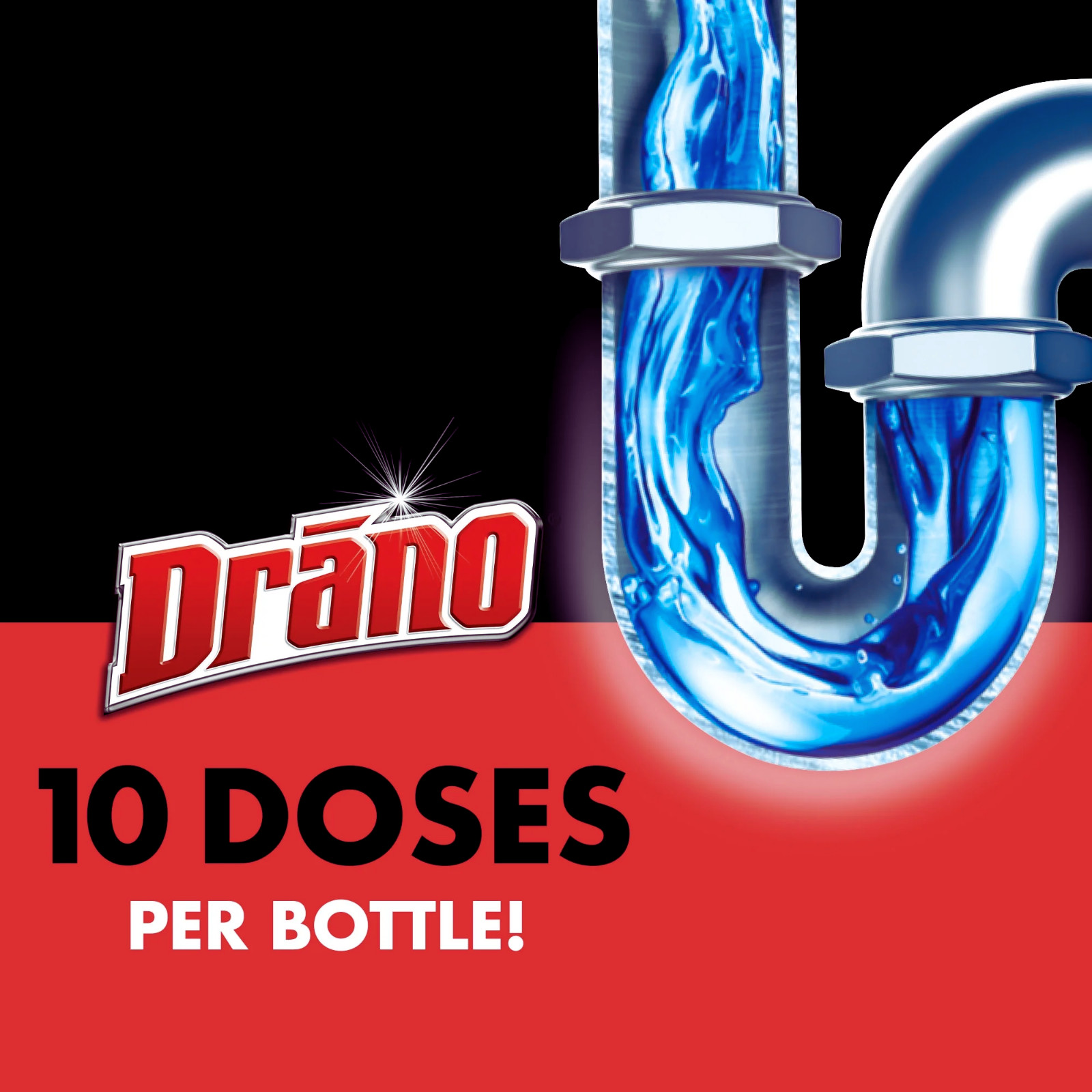 Drano Max Gel Drain Clog Remover 160oz (2 Pack) Two 80oz Bottles Bulk Value NEW