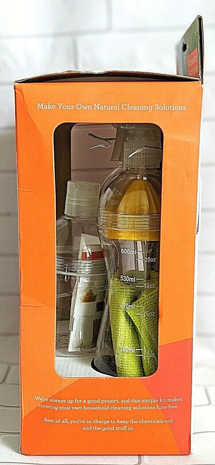 Full Circle Come Clean Natural Cleaning Set For A Baby/Pet Friendly BPA Free NEW