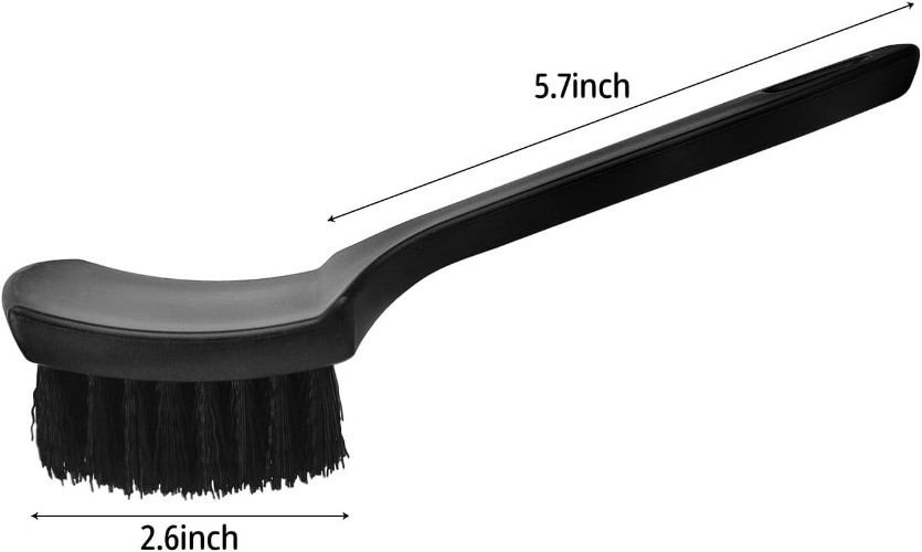 Carpet Brushes for Cleaning, Scrub Brush for Fl Color: BlackNumber of Items: 1