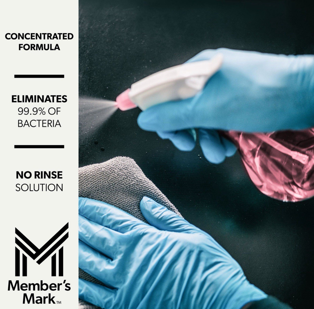 Member’s Mark Commercial No Rinse Cleaner ( 1 gal., 4 pk.)