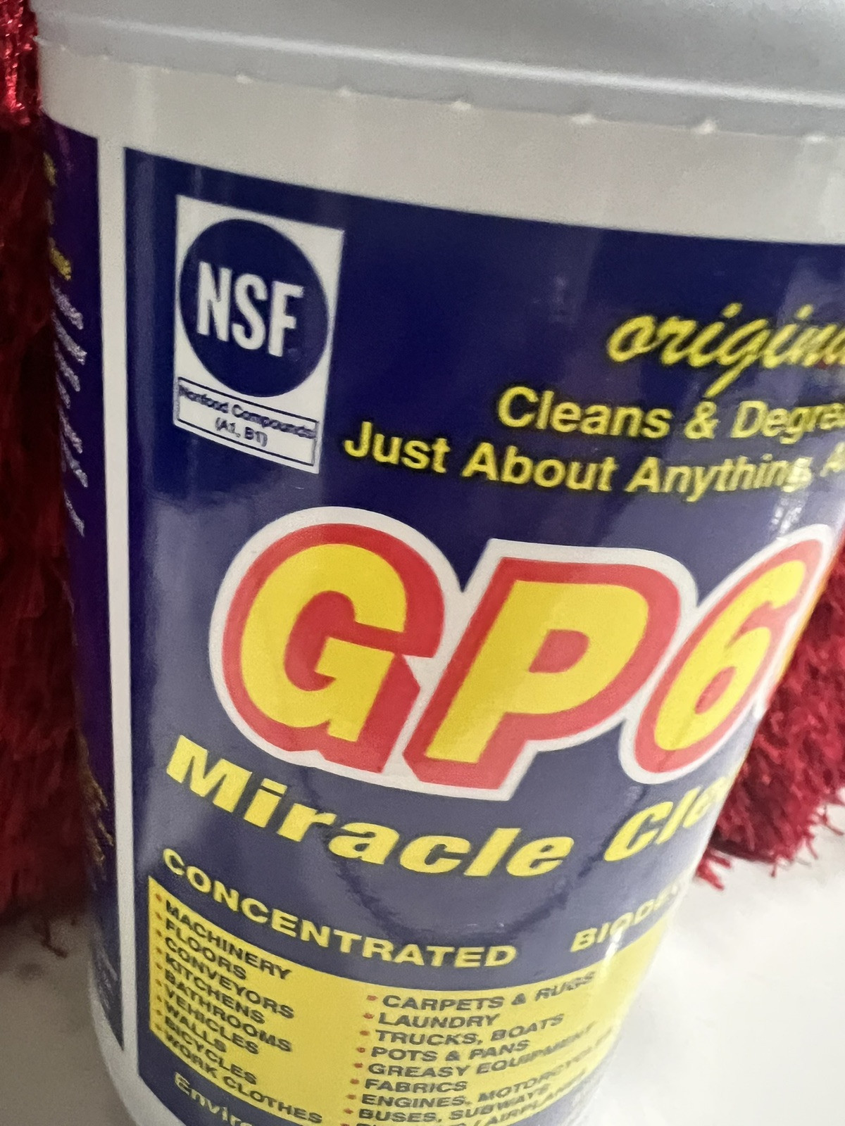 GP66 Miracle Cleaner 32 oz Spray Nozzle Included NEW Sealed 1 oz to 1 Gallon