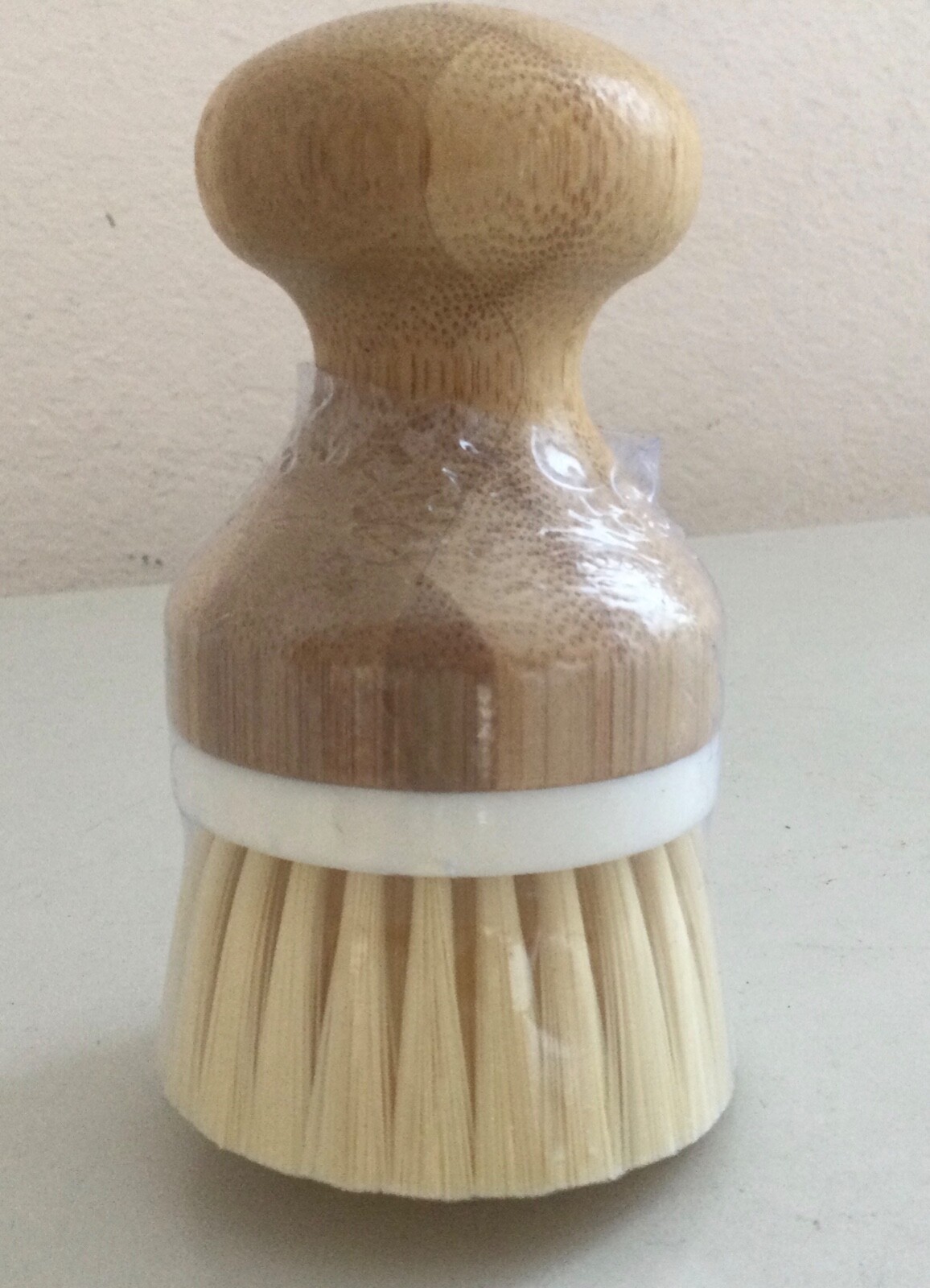 NWOT WOLF/SUBZERO/COVE Bamboo PALM DISH Scrub BRUSH Scrubber Eco Friendly