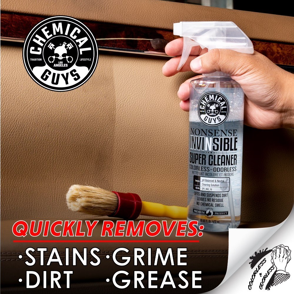 All Surface Cleaner for Auto Interior and Exterior Colorless Odorless Super
