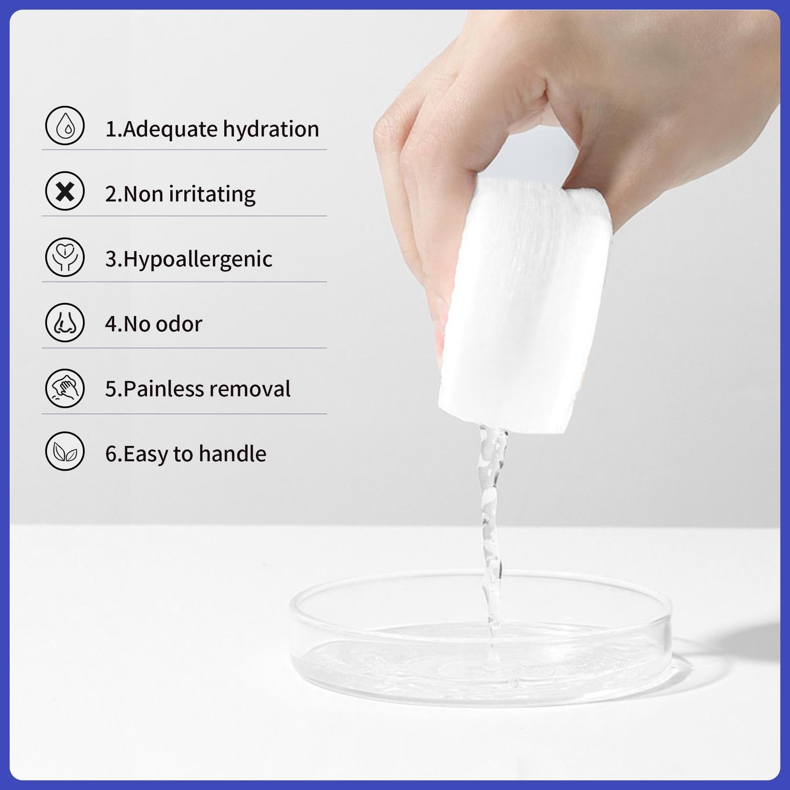 Adhesive Remover Wipes, XL No-Sting & Gentle 36 Pack Adhesive Remover for Skin