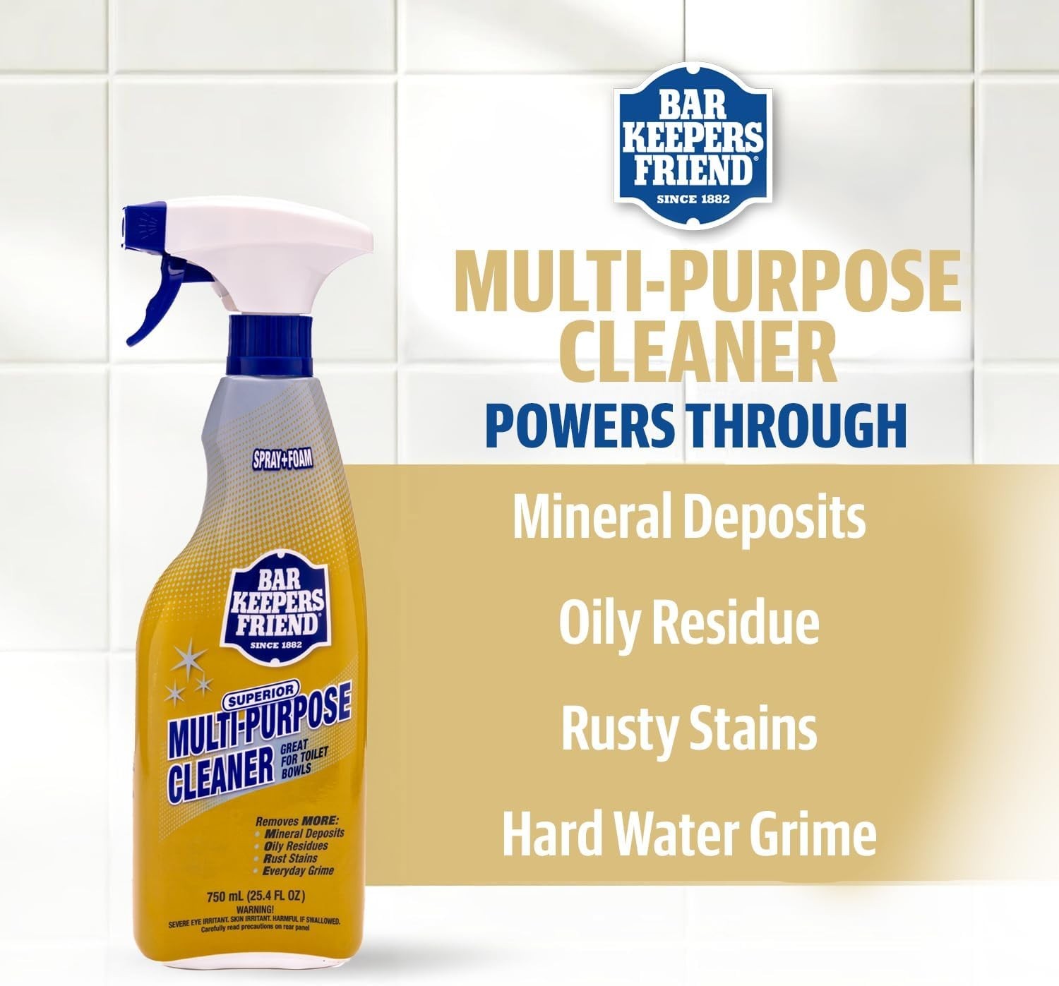 Soft Cleanser and MORE Foam Spray: All-Purpose 26 oz & 25.4 oz Citrus Cleaners