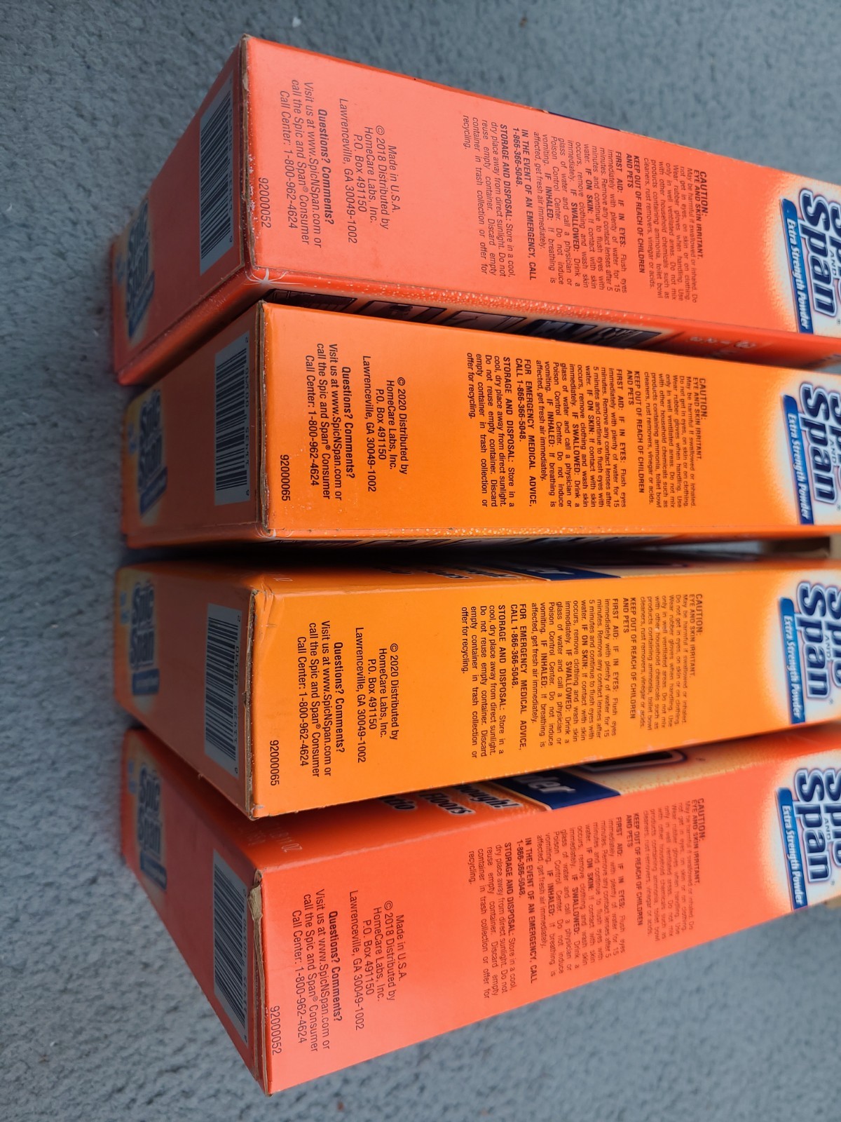 4x Spic and Span Extra Strength Powder Sun Fresh 27 oz …