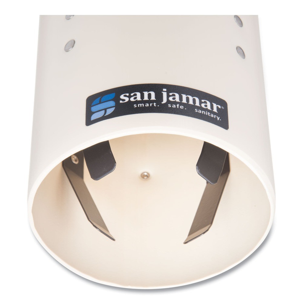 San Jamar C4210PFSD Foam Cup Dispenser w/ Removable Cap for 4-10 oz Cups New