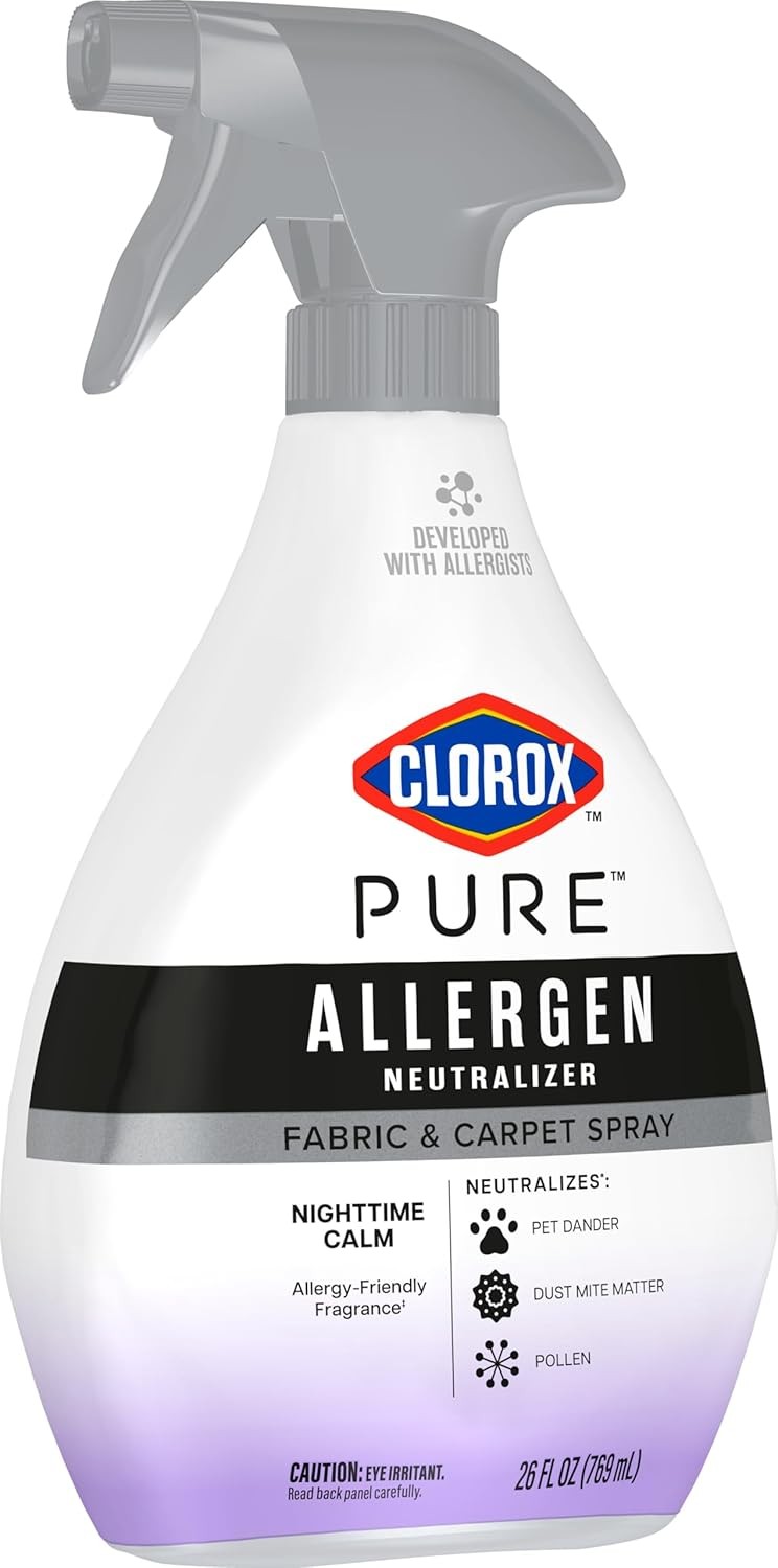 PURE Allergen Neutralizer Fabric and Carpet Spray, Nighttime Calm, 26 Fluid Ounc