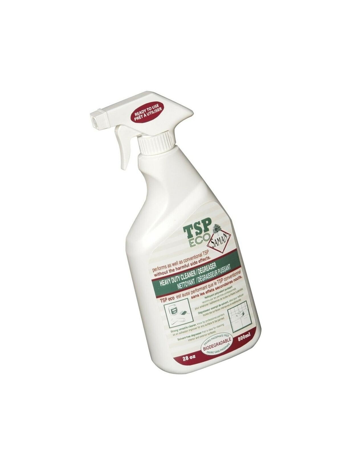 SamaN 44108 28-Ounce TSP Eco Heavy Duty Cleanser and Degreaser